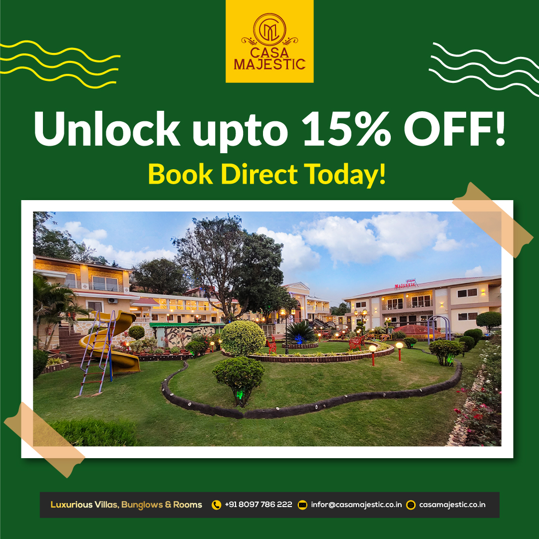 Unlock 15% OFF!  - Book Direct Deal in Panchgani